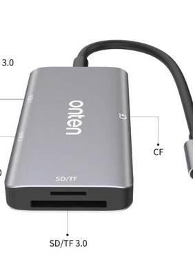 5 in 1 Type C OTG Smart Card Reader For PC USB 3.0 CF TF SD