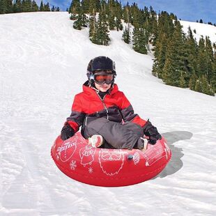 PVC Inflatable Skiing Snow Sled Tube Ski Circle Winter