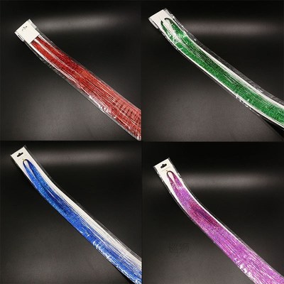 10Packs fly tying Flashabou Tinsel 10 colors assorted Flat G