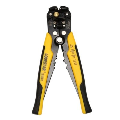 LODESTAR 8 Inch Crimper Cable Cutter Automatic Wire Stripper