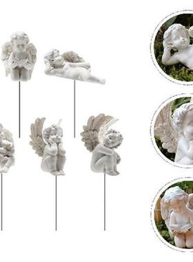 Garden Decor Angel Angels Stakes Jupiter Statue Figurines