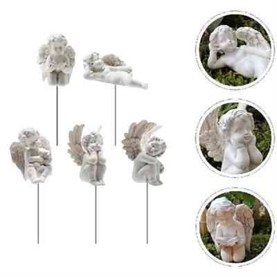 Garden Decor Angel Angels Stakes Jupiter Statue Figurines