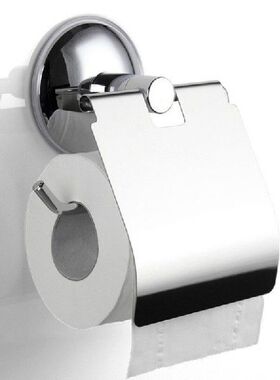 Bathroom Toilet Roll Paper Holder Vacuum Suction Cup