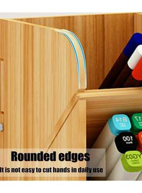 2021 HOT Office Desk Wooden Organizer Simple Multi-Divided O