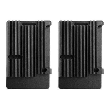 2X For Raspberry Pi 4 Model B Aluminum Case, Passive