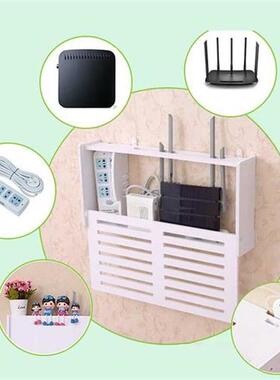 Wifi Router Storage Box Wall Mounted Wireless Panel Shelf Pl