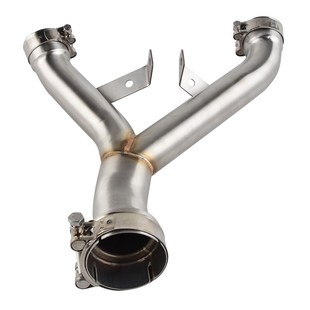 Motorcycle Stainless Steel Mid Pipe Decat Eliminator Race Ex