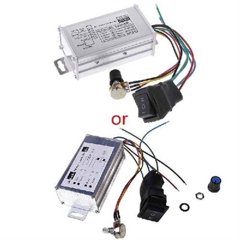 for Dc 12V 24V 36V 48V SoftStart Reversible Motor Speed