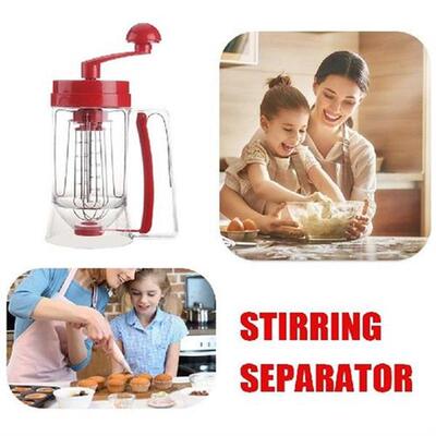 Hand Flour Paste Dispenser Desserts Tools Measuring Cup