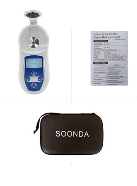 0-32?%  For Fruit Juice Beer Wine Drinks Sugar Content Me