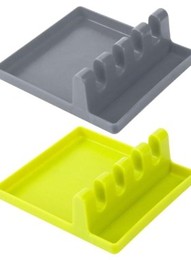 Spoon Rests Pad-Holder Shelf Drain-Rack Spatula Home-Storage