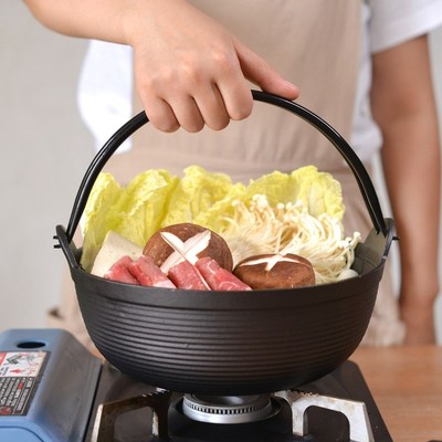 Cast iron stew pot  household uncoated Japanese non-stick po
