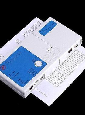 RJ45 RJ11 BNC 1394 USB LAN Network Phone Cable Tester Meter