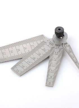 Stainless Steel Welding Taper Feeler Gauge Ruler Suitable