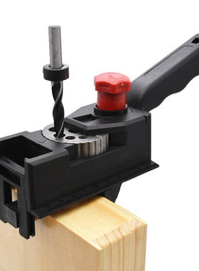 Woodworking Handheld Doweling Jig Door Cabinet Punch Hinge