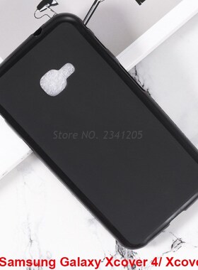 Soft Black TPU Case For Samsung Galaxy Xcover 4S G398 SM G3