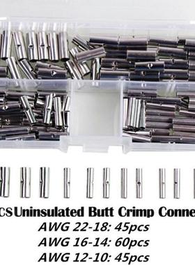 150Pcs Tin-coated Copper Material Uninsulated Terminal Boot