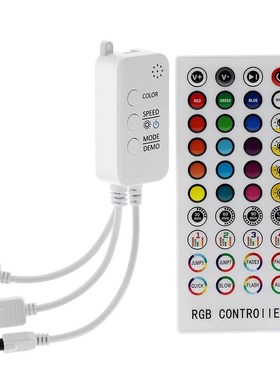 Music Bluetooth Controller RGB Controller DC12V 40Key IR Rem