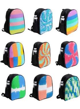 POP Its Backpack Hot Push Bubble Fidget Toys Adult Sss Relie