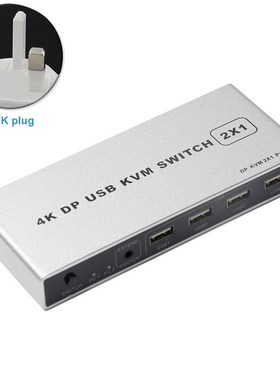 Dual Port SB Controller 4K 60Hz Stable 1 Out VGA Displayport