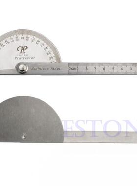 Stainless Steel 180 degree Protractor Angle Finder Arm Rotar