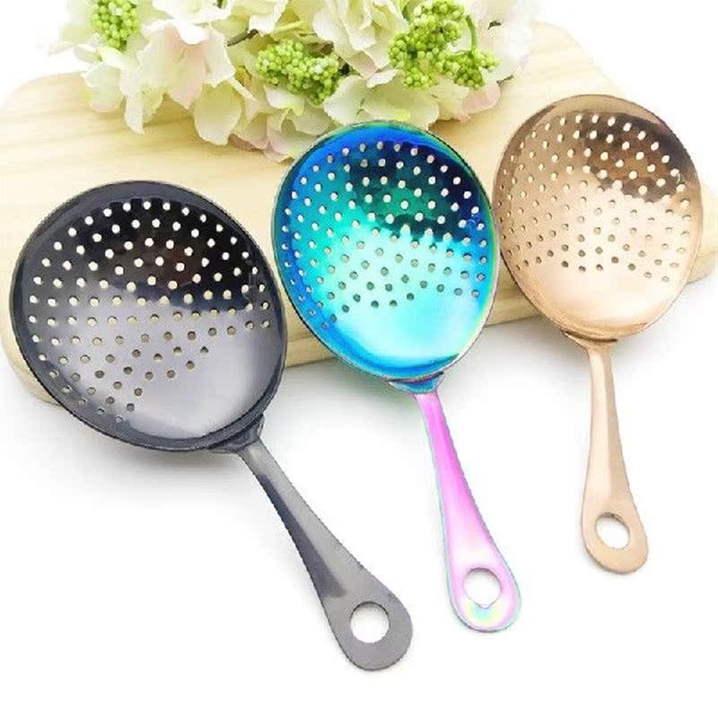 Colander Spoon Cucharas Filter Strainer Draining Spoon