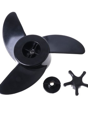 New 1 Set 3 Blades Motor Boat Propellers Electric Engine Out
