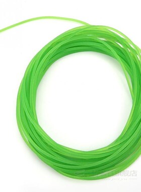 Green Rough Surface PU Polyurethane Round Belt for Drive Tra