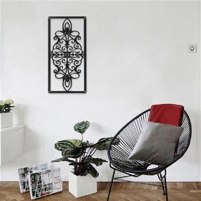 Elegant Medallion Wall Sculptures Victorian Style Hanging