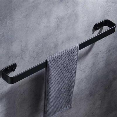 Towel B Black Space Aluminum Wall Mounted Single Washroom