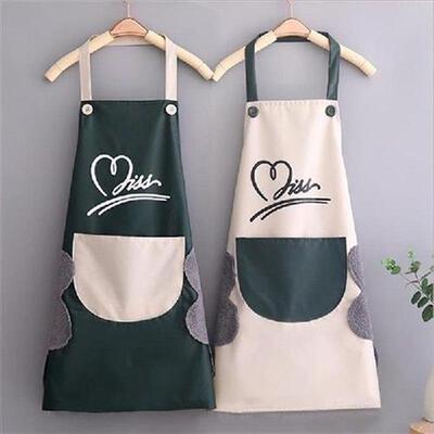2020 Newest Hot Solid Cooking Kitchen Apron For Woman Men