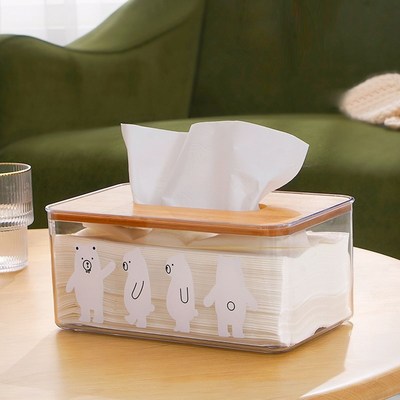 Tissue box  light luxury table napkin box cute paper