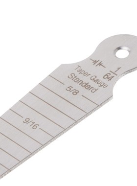 1-15mm Stainless Steel Taper Gauge Feeler Gap Hole Metric In