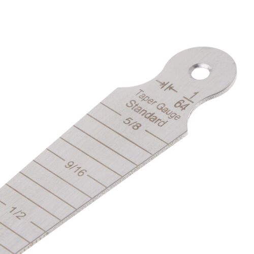 1-15mm Stainless Steel Taper Gauge Feeler Gap Hole Metric In
