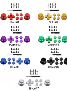 For PS4/PS4 Pro Ultra-Thin Game Controller Handle Buttons Cr