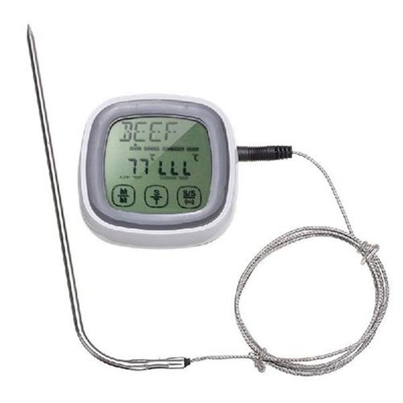 New Kitchen Touch Screem Food Thermometer Digital Cooking Th