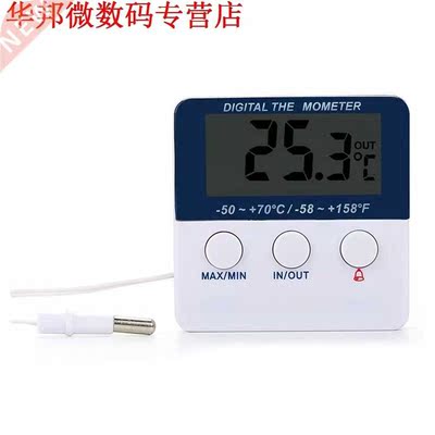 indoor outdoor thermometer Gauge Alarm Aquarium aquarium the