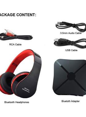 Bluetooth Headphones Transmitter for TV Watchin Wireless Ste