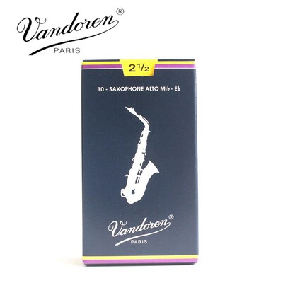 Vandoren Traditional Saxophone Reeds Brand Quality Instrut A