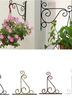 White Black Art Hooks Hanging Plant Stand Flower Pot Hook
