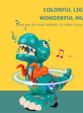 Electric Interactive Dinosaur Toy Plastic with Music Light