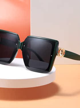 New Oversize Square Frame Sunglasses Polarized Lightfor