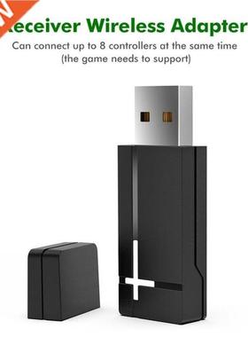 2.4GHz Wireless Gamepad PC Adapter USB Receiver Laptops Joy