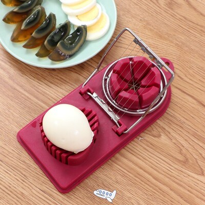 1PC Stainless Steel Multifunctional Fruite Egg Cutter Cuttin