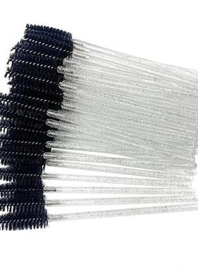 Eyelashes Makeup Brush Diamond Handle Crystal Mascara Wands