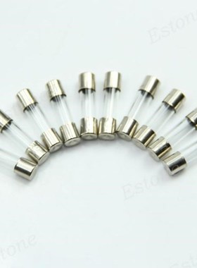 10x 250V 5A Quick Blow Glass Tube Fuses 5 x 20mm New C90A