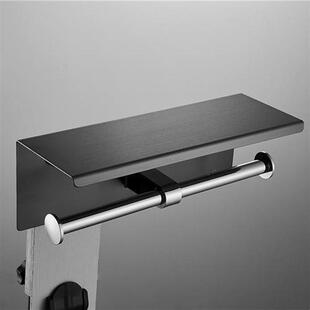 Paper towel holder toilet paper roll shelving bathroom paper