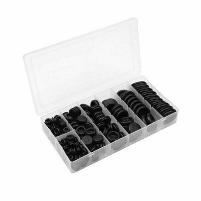 170pcs Multi Sizes Rubber Ring Sealing Grommets Set Assortme