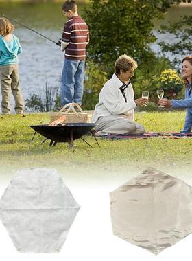 Grill Mat Firepit Mat Camping Gadgets Hexagonal Fire Pit