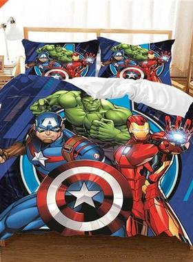 Marvel Avenger Alliance D bedding set iron Man Queen King